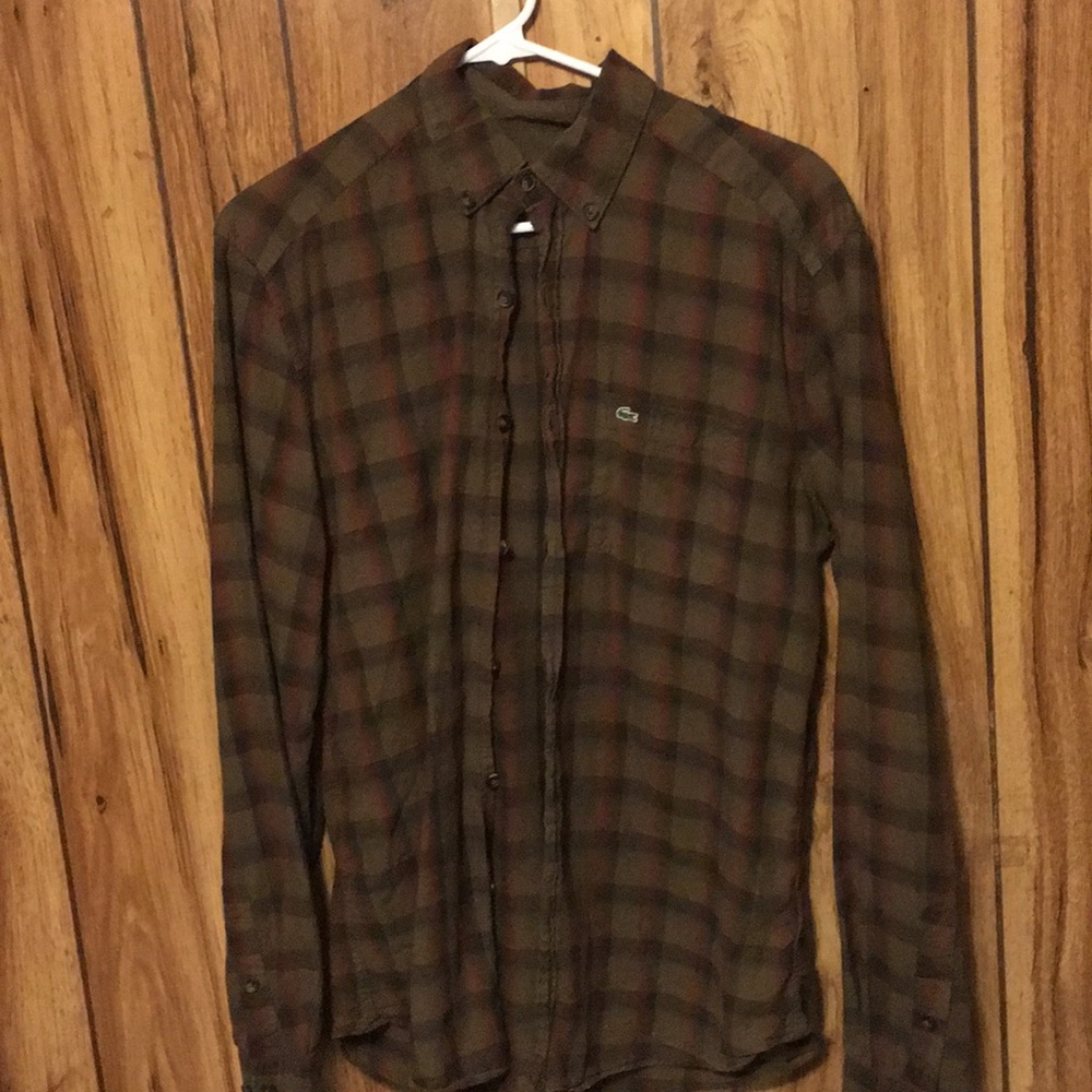 Button down Lacoste shirt